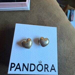 Pandora set of two heart clips